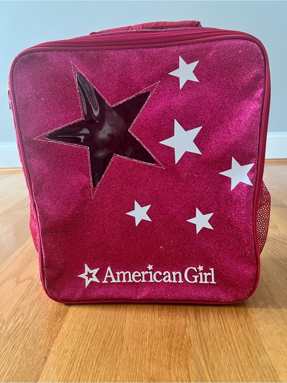 American Girl Glitter Star Magenta Backpack